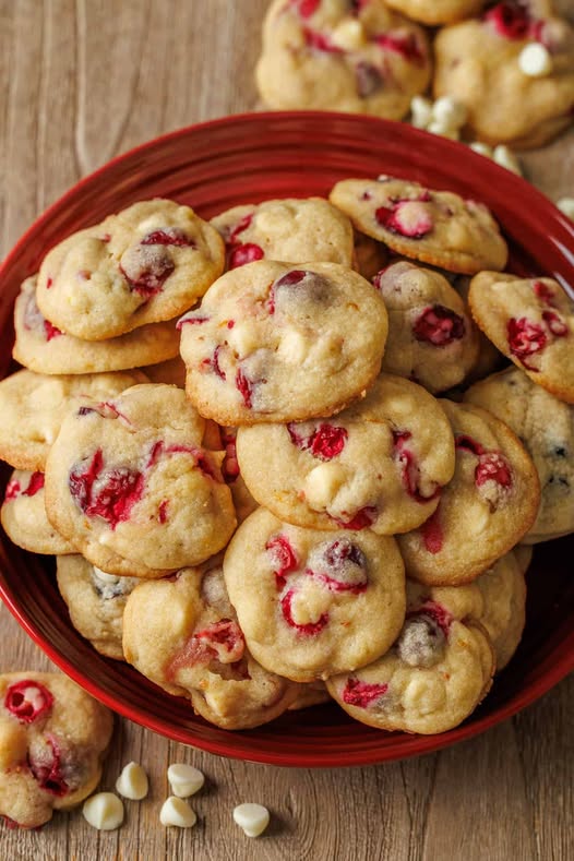 🍪 Cranberry White Chocolate Cookies